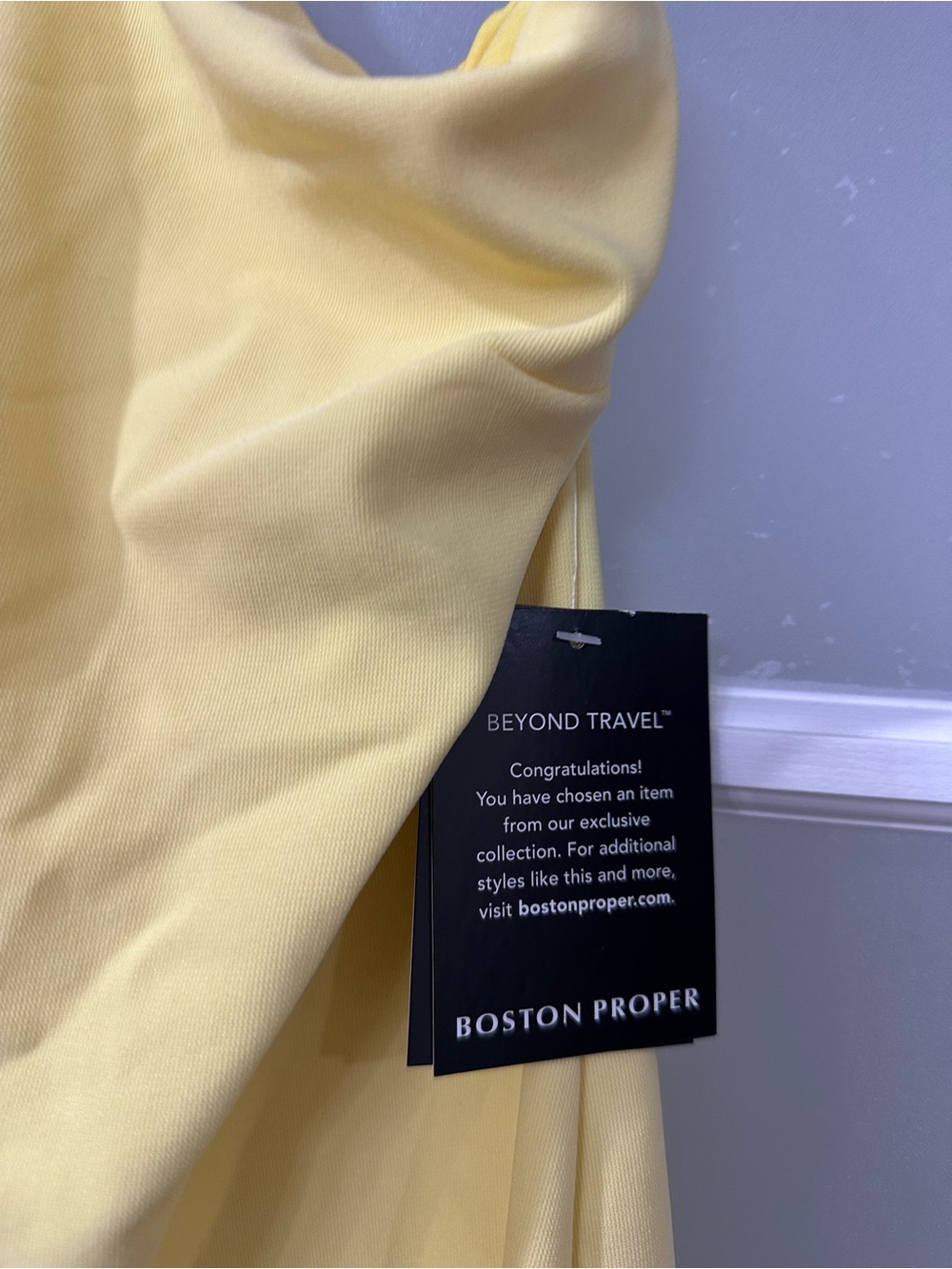 Boston Proper Beyond Travel Halter Dress NWT - Picture 3 of 3